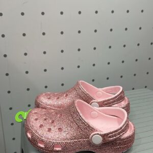 Crocs glitter classic clogs 